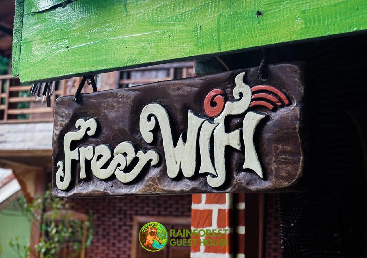 Rain Forest Guest House And Jungle Trekking Bukit Lawang Esterno foto