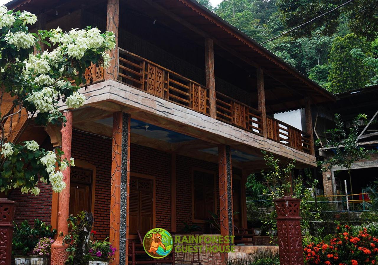 Rain Forest Guest House And Jungle Trekking Bukit Lawang Esterno foto