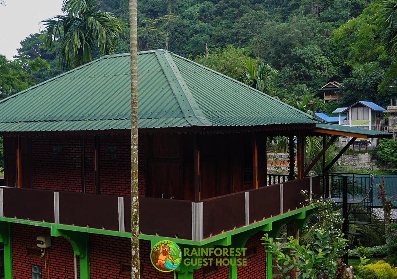 Rain Forest Guest House And Jungle Trekking Bukit Lawang Esterno foto