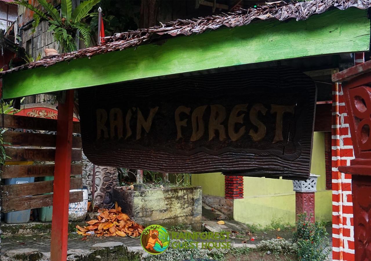 Rain Forest Guest House And Jungle Trekking Bukit Lawang Esterno foto